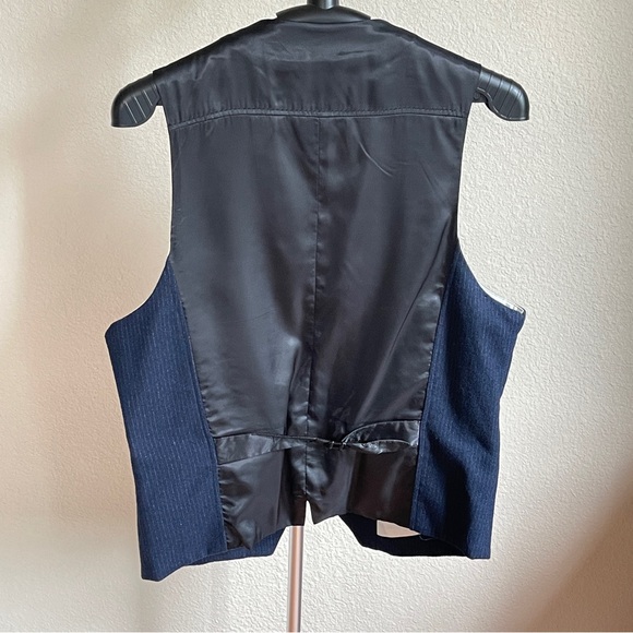 J.C. Rags - L - Navy Jacket/Vest Set - Picture 5 of 8